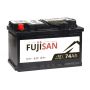 Автомобильный аккумулятор FUJISAN Extra Power FE741E 74А/ч-12V ст EN680 европейские прямая 278x175x175